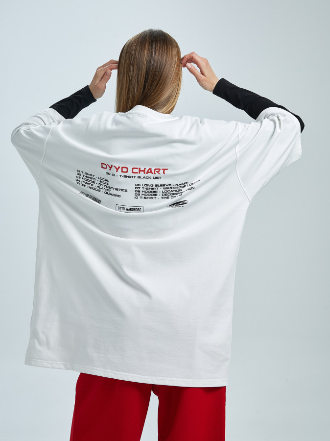 Футболка OYYO CHART белая M