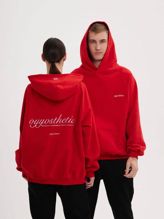 Худи OYYOSTHETICS красный M