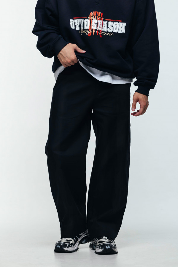 Брюки OYYO WARDROBE черные (XL)